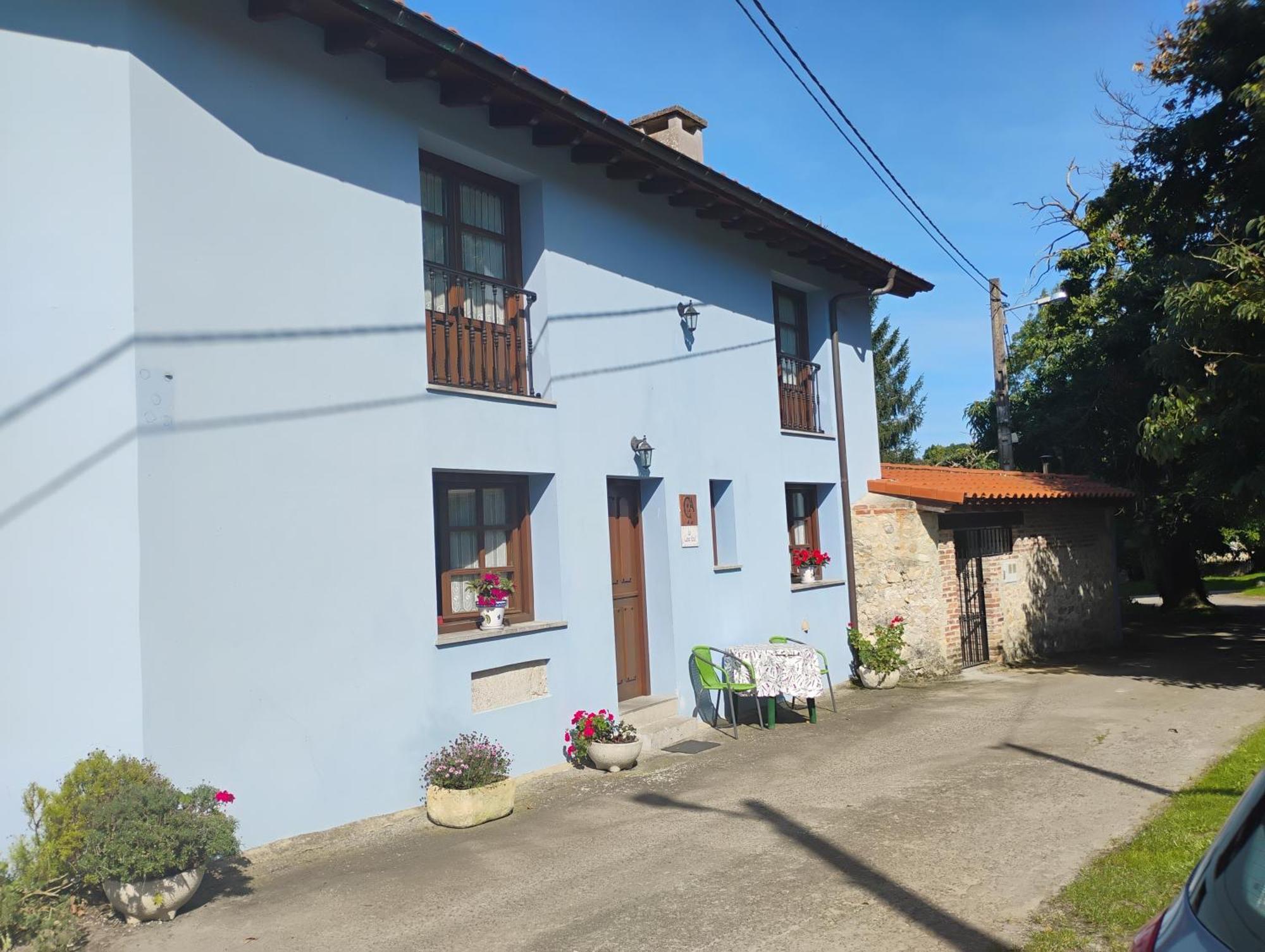 Casa Rural Casa Azul Villa Villahormes Ngoại thất bức ảnh